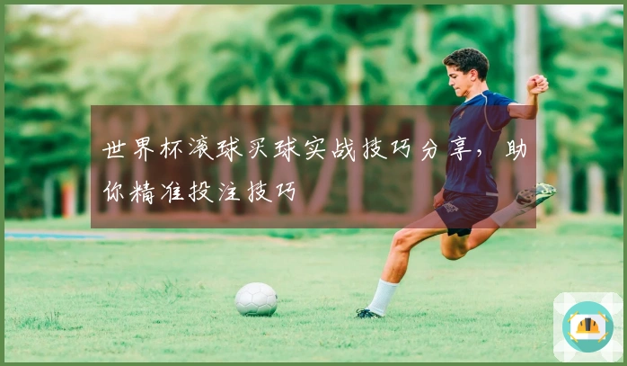 世界杯滚球买球实战技巧分享，助你精准投注技巧